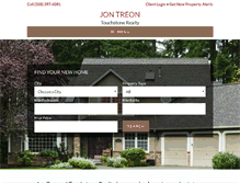 Tablet Screenshot of jontreon.com